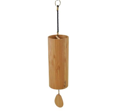 wind chime made from bamboo