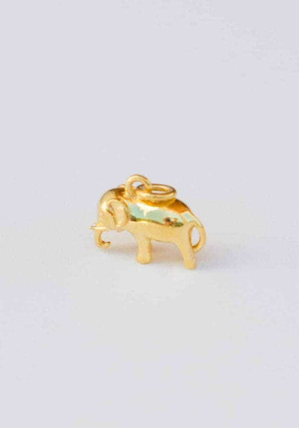 nomadic elly charm gold plated