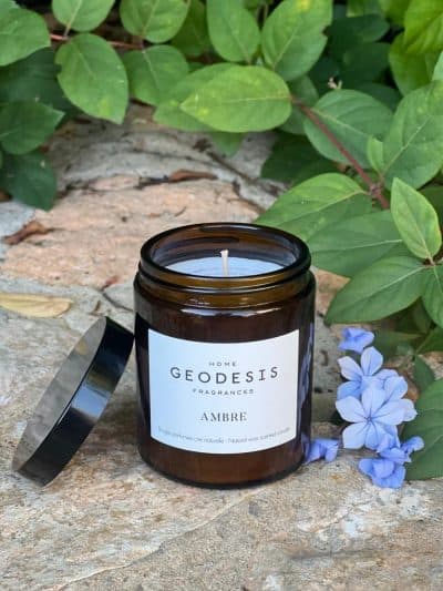 Amber Geodesis Candle