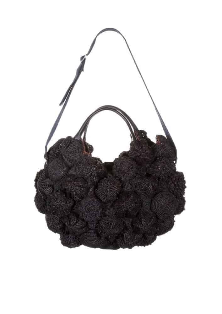 Black Les Rochelets Bag by Jamin Puech - La Galeria Elefante Ibiza