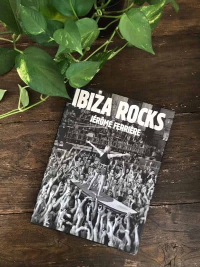 Ibiza Rocks coffee table book by Jerome Ferriere