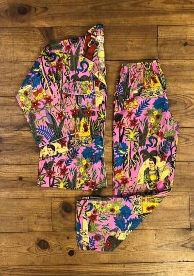 Frida Kahlo print pyjamas