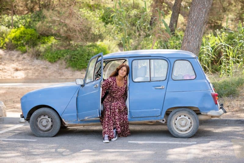 Jody Fern Midi Dress, Aubergine/Tea La Galeria Elefante Ibiza 260