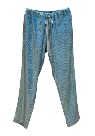 Cord Ny Trousers Sky Blue Front