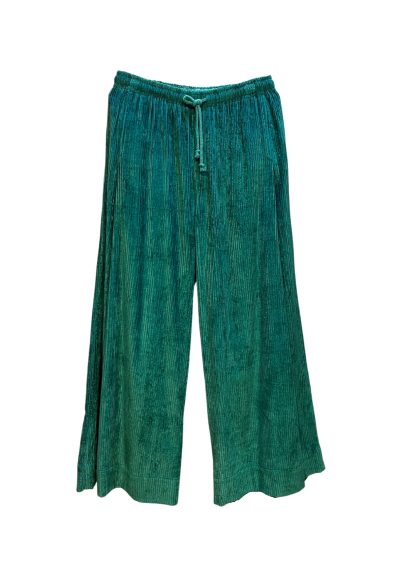 Emerald Jumbo Trousers Front