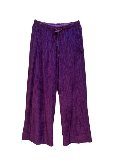 Purple Jumbo Trousers Front