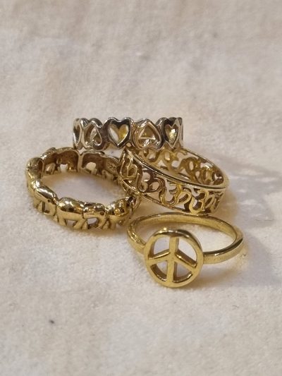 Gold Band Rings