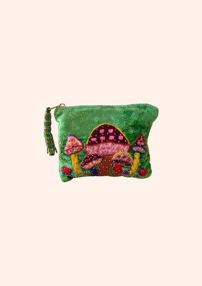 Sewa Mushroom Purse Green 1