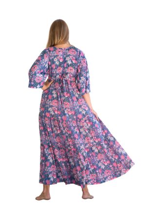 blue pink floral kimono dress back e1673098576563 1