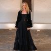 Victoria Lace Dress Black - La Galeria Elefante Ibiza