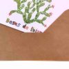 Glitter Greetings Card Besos De Ibiza Cactus